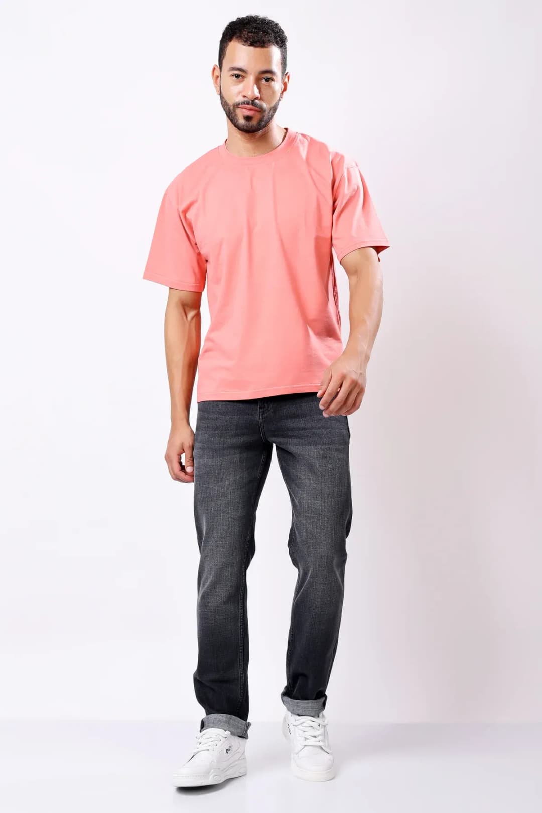 Casual Comfort Fit Men's Jeans - Relaxed Style & Durability - Image 1